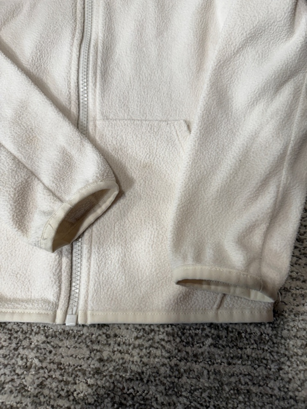 The North Face Ivory Hooded Fleece Jacket - Picture 3 of 6